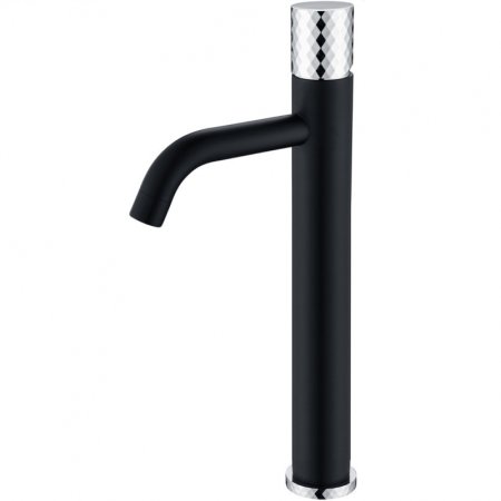 Смеситель для раковины Boheme Stick 122-BCR Черный Хром 