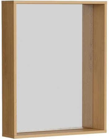 Зеркало Aqwella Basic 60 BAS0207DZ Дуб золотой 