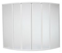 Шторка на ванну Bas Риола 6 ств., пластик