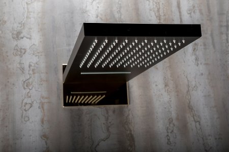 Душевая система Boheme Fusion 130-B Черная 