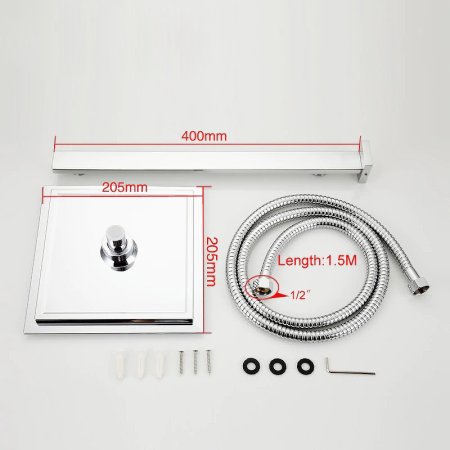 Верхний душ Frap F2406 Хром 