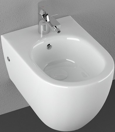 Биде Allen Brau Reality 4.32008.20 подвесное Белое 