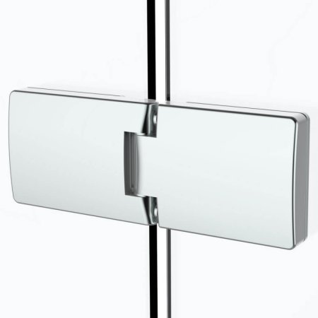 Душевой уголок Black&White Stellar Wind S701 100x100 7011010 профиль Серебристый хром стекло прозрачное 