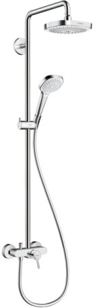Душевая система Hansgrohe Croma Select E 27258400 Хром Белая 