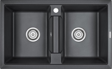 Мойка кухонная Paulmark PM238150-BL черная 