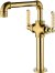 Смеситель Paulmark Loft Lo226006-G для кухонной мойки, золото 