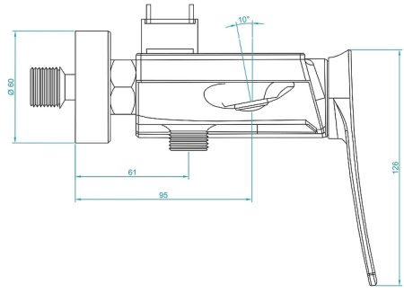 Душевая система RGW Shower Panels SP-33W 51140133-03 Белая 