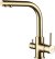 Смеситель Paulmark Essen Es213011-G для кухонной мойки, золото 