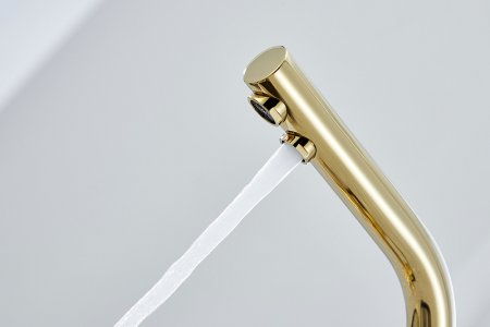 Смеситель Paulmark Essen Es213011-G для кухонной мойки, золото 