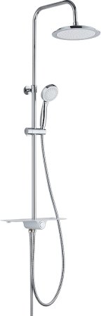 Душевая система ESKO ST1010shelf Хром Белый 