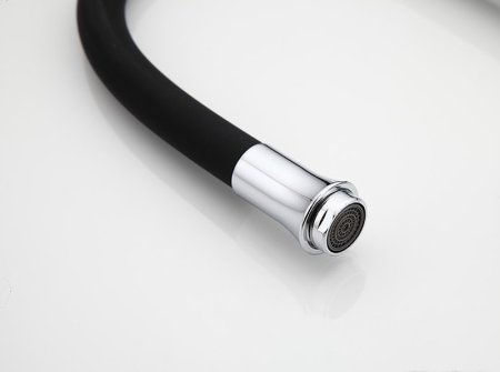 Смеситель для кухни Frap H42 F4042 Черный матовый Хром 