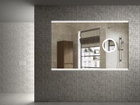 Зеркало Armadi Art Vallessi с увеличением и подсветкой 80*70 IP24 542/2