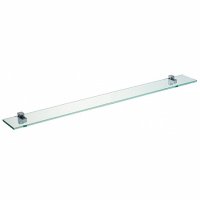 Стеклянная полка Aquaton 110 1A110503XX010 Хром