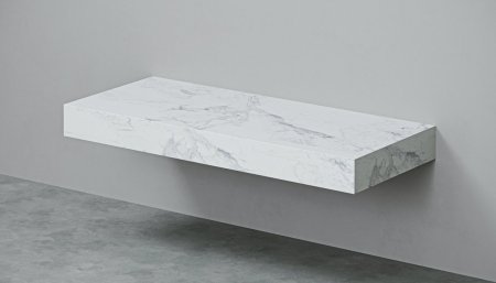 Столешница VELVEX Unit 120 белый мрамор 