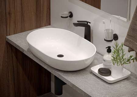 Смеситель Timo Olivia 3211/03F для раковины, черный 