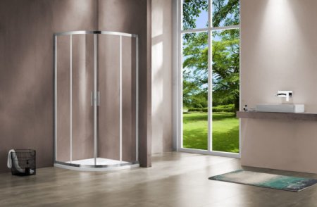 Душевой уголок Vincea Garda VSQ-1G100CL 100х100 см. хром 