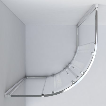 Душевой уголок Vincea Garda VSQ-1G100CL 100х100 см. хром 