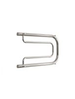 Полотенцесушитель ДВИН A 32/50 c полкой Водяной1"-1/2" К0  Полированный