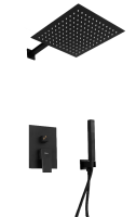 Душевая система встраиваемая REA Fenix REA-P6920 чёрная