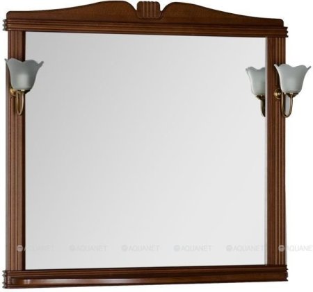 Зеркало Aquanet Николь 100 орех 