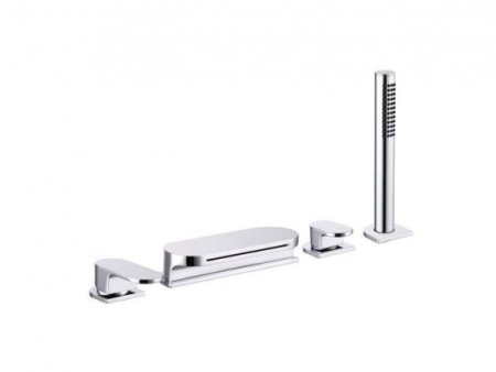 Смеситель для ванны на 4 отверстия Ravak Chrome CR 025.00 X070073 