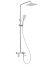 Душевая система настенная Deante ALPINIA NAC_01AM хром 
