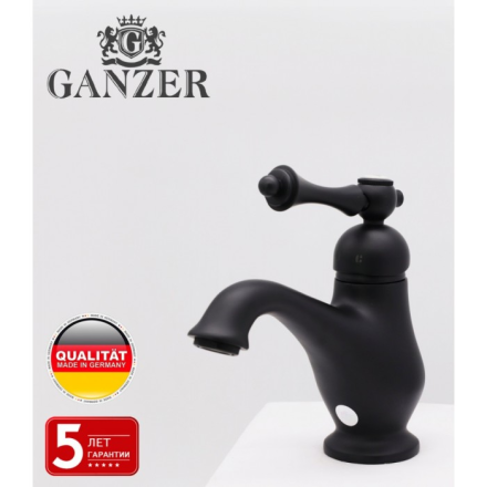Смеситель для раковина Ganzer Severin GZ77011С чёрный 