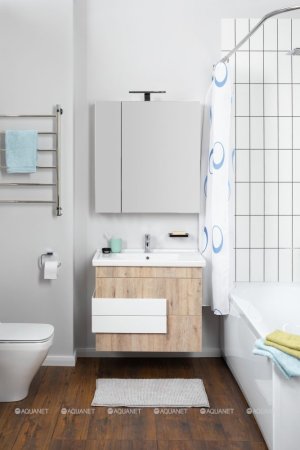 Зеркало-шкаф Aquanet Мадейра 80 дуб кантри 