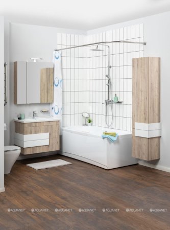 Зеркало-шкаф Aquanet Мадейра 80 дуб кантри 