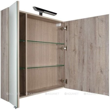 Зеркало-шкаф Aquanet Мадейра 80 дуб кантри 