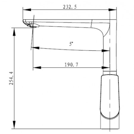 Смеситель для кухни Kaiser Atrio 60044 Белый Хром 