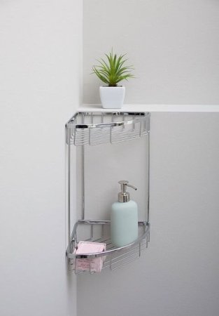 Полка Aquanet 8136 угловая 