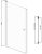 Душевая дверь Azario Alberta AZ-NK6211 900 профиль Серебро стекло прозрачное 
