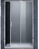 Душевая дверь Vincea Alpha 140 VDS-3AL140MT профиль Хром стекло текстурное Душевая дверь Vincea Alpha 140 VDS-3AL140MT профиль Хром стекло текстурное