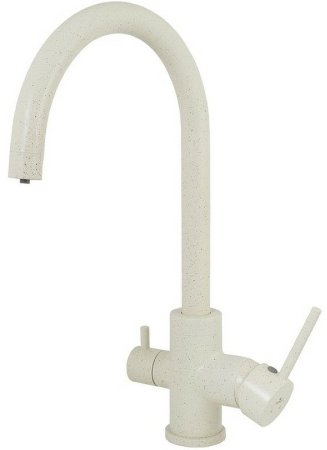 Смеситель для кухни Kaiser Merkur 26744-11 Бежевый мрамор 