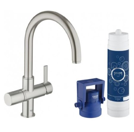 Смесители для кухни Grohe Blue Pure 33249DC1 нержавеющая сталь 