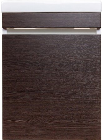 Тумба под раковину Style Line Compact 40 Люкс СС-00000417 подвесная Венге 