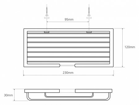 Полка Bemeta Cytro 104308072 