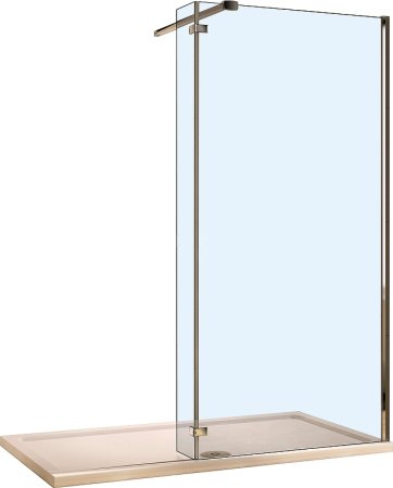 Душевая перегородка WeltWasser WW400 60G+30G 10000008001 профиль Хром стекло прозрачное 