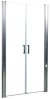 Душевая дверь в нишу River Suez 100 МТ 10000001116 профиль Матовый хром стекло матовое 