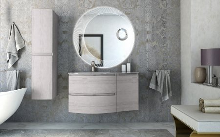 Зеркало Cezares 45011 c LED-подсветкой 100х100 