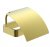 Держатель для туалетной бумаги с крышкой WONZON & WOGHAND, Брашированное золото (WW-8326-BG) 