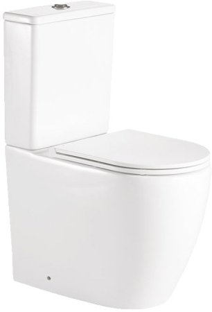 Унитаз компакт BelBagno Etna BB2157CPR без бачка и сиденья 