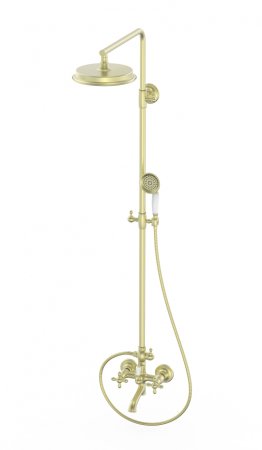 Душевая система WONZON & WOGHAND, Брашированное золото (WW-88739020-BG) 