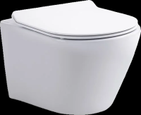 Подвесной унитаз с сидением Aquanet Tornado 332173 безободковый