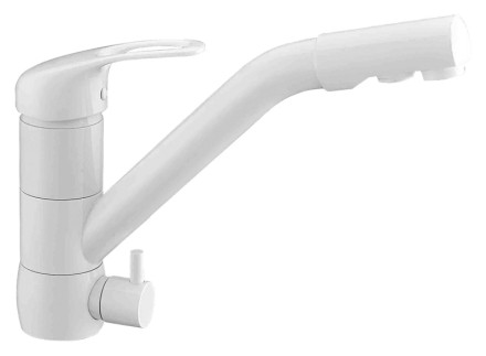 Смеситель для кухонной мойки Zorg Clean Water ZR 400 KF-12 white 