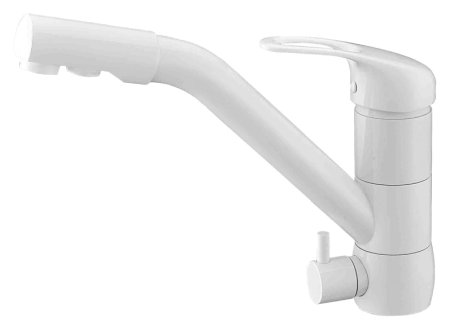 Смеситель для кухонной мойки Zorg Clean Water ZR 400 KF-12 white 