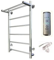 Полотенцесушитель электрический с полочкой (лесенка) Тругор Аспект Пэк сп 1 П 80х40 см