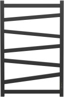 Полотенцесушитель электрический Point Феникс PN15858B П7 500x800, диммер справа, черный