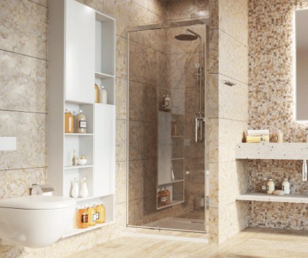 Душевой уголок WasserKRAFT Salm 27I22 100x90 см 